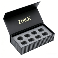 Boîte d'emballage rigide personnalisée pour touches de clavier, fermeture magnétique, boîte en carton écologique pour les passionnés de claviers mécaniques
