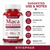 Gummies Maca Plus pour Adultes : Produit de Beauté Efficace pour le Rehaussement des Fesses et le Raffermissement des Hanches, pour Femmes Non Enceintes