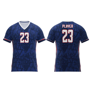 2025 sports personnalisés conçus maillots de volley-ball mode unisexe imprimé Sublimation volley-ball uniformes à vendre - Product Image 4