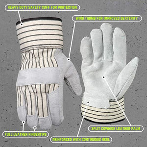 Gants de travail pour hommes, gants de sécurité en nitrile EN420, gants adaptés aux tâches industrielles de sécurité, d'assemblage et de manutention - Product Image 6