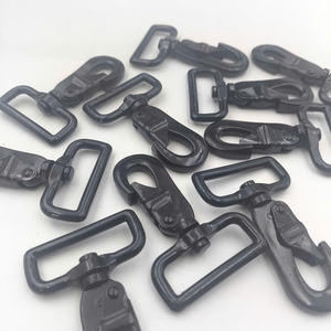 Nuevo Producto de Seguridad, Gancho Metálico para Perros de 39 mm con Acabado Negro Sin Níquel para Cinturones de Seguridad o Prendas - Product Image 1