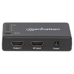 ตัวแยกสัญญาณวิดีโอ Manhattan 4K แบบ 4 พอร์ต สำหรับจอแสดงผลและจอภาพ - Product Image 3