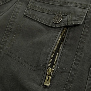 Veste en jean respirante pour homme, de bonne qualité, à prix raisonnable, avec impression de logo personnalisée, vêtements pour homme, veste en jean pour homme - Product Image 4