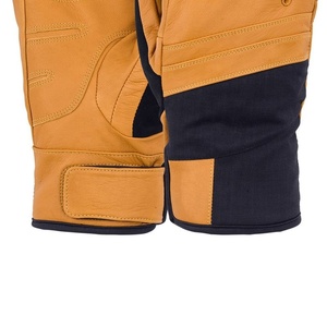 Fournisseur direct d'usine Logo personnalisé Gants de ski snowboard en cuir Caractéristiques thermiques de haute qualité Super chauffants pour les sports d'hiver - Product Image 3