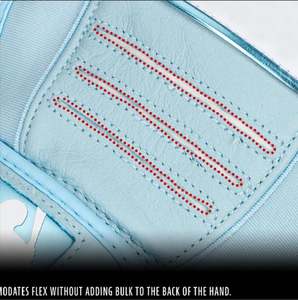 ถุงมือเบสบอลหนังแท้ จับกระชับ ทนทาน ป้องกันการลื่น พร้อมสายรัดแบบหัวเข็มขัด สำหรับผู้ใหญ่ - Product Image 3