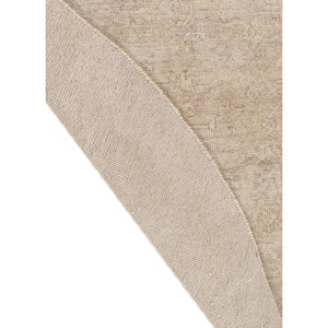 Tapis en laine noué à la main Erbe Ivory, couleur unie, design abstrait rectangulaire pour la maison, le couloir - Modèle GS-11(FR)(VA) par Jaipur Rugs US - Product Image 5