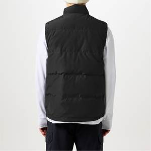 เสื้อกั๊กขนเป็ดโพลีเอสเตอร์สำหรับผู้ชายเสื้อแจ็คเก็ตแขนกุดกันน้ำเลือกสีใส่สบายได้เอง - Product Image 4