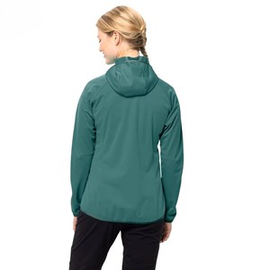 Chaqueta Softshell de invierno unisex, impermeable, transpirable, diseño estampado, cuello cómodo, cortavientos para mujer, procesamiento de punto - Product Image 4