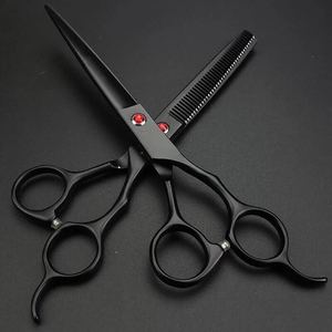 Luxury Barber Scissors - Precision Stainless Steel <b>Shears</b>, Sharp, Ergonomic Handle, Perfect <b>for</b> Professional Barbers & Stylists - Product Image 4
