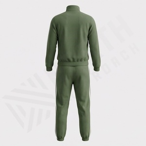 Design Customized Premium Quality Men Tracksuit Custom Made Men Sweat Suit For Jogging 100% Cotton Tracksuit Customized Color - Product Image 2