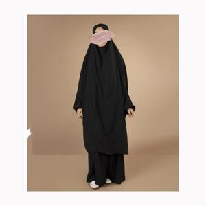Vente en Gros Nouveau Jilbab 2 Pièces Abaya Robe Musulmane Femmes Khimar Robe de Prière Vêtements Islamiques Musulmans - Product Image 5