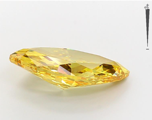 Vente en gros VS2 Couleur Fancy Yellow Marquise Cut Diamants de laboratoire en vrac certifiés IGI - Product Image 3