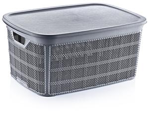 AFOSSA 5L Durable Stackable Organizer PP Multi-Purpose Storage Box with Lid for Home Office Direct From Manufacturer <b>Turkey</b> - Product Image 6