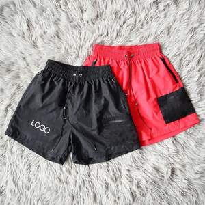 Logo personnalisé de haute qualité Joggers Patchwork Short en polyester léger Pantalon de sport de gymnastique Short en nylon 100% - Product Image 1