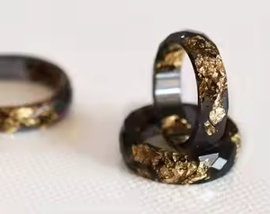 Brazaletes de Resina Ecológicos Pintados a Mano de Moda para Fiestas de Boda, Color y Forma Personalizados de un Fabricante Indio al Mejor Precio - Product Image 6