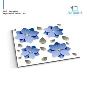 Haut degré Goodone gris nacré anti-dérapant 600x600mm salon gris blanc finition carrelage en porcelaine - Product Image 2