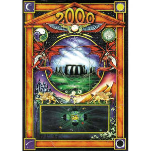 Carte postale Millennium A5 imprimée numériquement, thème musical pour le Nouvel An, la Fête des Mères, Noël, le marketing d'entreprise, souvenir en papier lumineux - Product Image 1