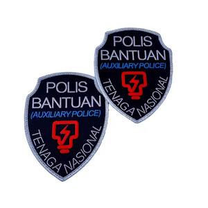 Étiquette en tissu découpé au laser avec doublure blanche Top Pick Structure d'étiquette tissée renforcée pour pièces textiles/vêtements en forme de rouleau - Product Image 2