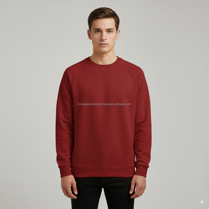 Sudaderas en blanco OEM fábrica paquistaní suministro a granel sin capucha pulóver Unisex Transferencia de Calor impresión sudaderas - Product Image 5