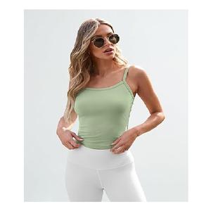 เสื้อกล้ามผู้หญิง OEM ผ้าฝ้าย100% สีทึบขายส่งจากบังคลาเทศ - Product Image 4