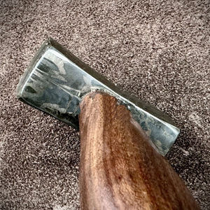 Comfortable Grip Damascus Steel Hammer with Wood <b>Handle</b> and Decorative Finish DIY & OEM Customizable for Workshop and Crafting - Product Image 3