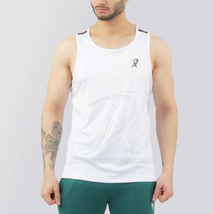 Camiseta sin mangas para hombre de talla grande, ropa deportiva informal de verano de Pakistán, tejido de punto, venta directa de fábrica - Product Image 1