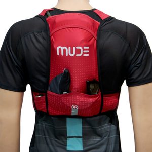 Gilet de sport d'extérieur avec poche à eau SKY-1 Rouge - Product Image 2