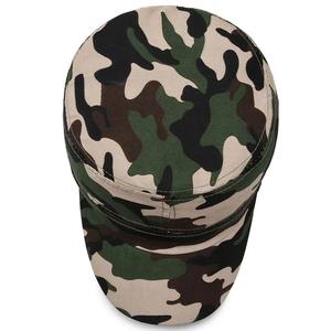 Gorra de béisbol clásica ajustable Gorra plana deportiva con diseño de camuflaje Sombrero de sombrilla de moda para hombres Mujeres para deportes al aire libre - Product Image 5
