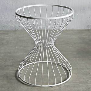 Antique Industrial Design Style Iron Legs for Hourglass-Shaped Cafe <b>Table</b> with 60cm Top for Restaurant Living Room-CHBCF009 - Product Image 3
