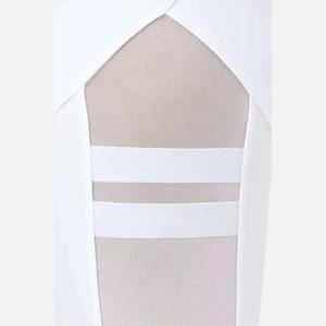 Leggings de couleur unie à taille haute pour l'entraînement actif, le yoga, la remise en forme, séchage rapide, extensible dans quatre directions, respirant et style décontracté - Product Image 5