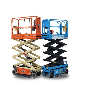 Usine directe 19ft à 25ft élévateur à ciseaux électrique à vendre plate-forme aérienne électrique fiable pour les travaux de levage - Product Image 1
