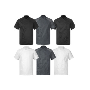 ชุดเชฟงานปักที่กำหนดเองด้วยผ้าฝ้ายแท้ป้ายสั่งทำได้ผู้จำหน่ายในอินเดีย - Product Image 1