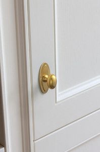 Pomo de Puerta de Latón Dorado de Lujo, Ideal para Casas de Alta Gama y Hermosos Diseños de Puertas Elegantes - Product Image 2