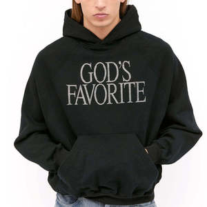 เสื้อฮู้ดแบบสวมหัวของผู้ชายสำหรับฤดูหนาวผ้า100% มีฮู้ดพลอยเทียมแห้งเร็วแบบกำหนดเองได้สำหรับฤดูหนาวผ้าคอตตอนพร้อม450 GSM - Product Image 1