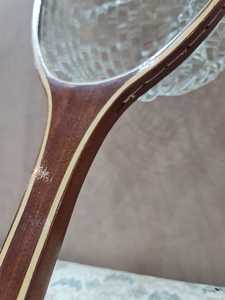 Red de aterrizaje de trucha de pesca con mosca de madera a precio barato con nailon y red de malla y gancho colgante elástico largo - Product Image 5