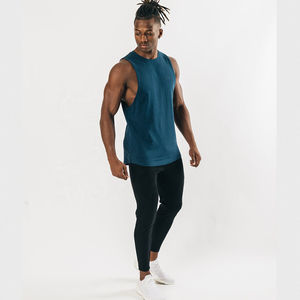 Camiseta sin mangas informal personalizada al por mayor, transpirable y de secado rápido, camiseta sin mangas, chaleco, nuevo diseño de moda, el mejor diseño personalizado - Product Image 4