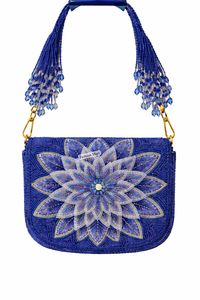 Luxury Handmade <b>Beaded</b> <b>Handbag</b> Floral Designer Evening Bag For Women - Product Image 5