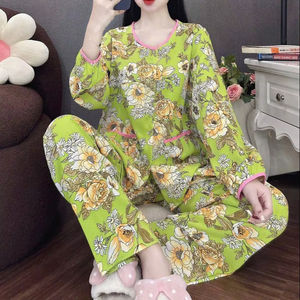 [COSTURA DE FÁBRICA] PW48 Pijamas de mujer 100% tela de algodón para ayudar al usuario a sentirse cómodo en todas las actividades 2025 - Product Image 4