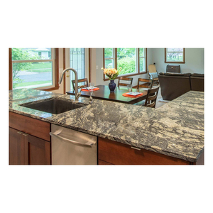 Dalles de granit indien en différentes couleurs Surface polie Granit vert tropical Tailles personnalisées disponibles - Product Image 4