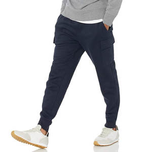 Pantalones de chándal de algodón polar de peso pesado 350GSM al por mayor, pantalones de chándal cálidos con patrón sólido, Jogger recto, ropa de calle diaria - Product Image 4