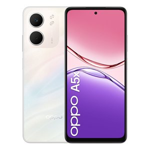 Smartphone A5X 4G LTE Blanco Láser de 6.67 Pulgadas, 128 GB de RAM, 4 GB, 6000 mAh, Compatible con 3G y 4G - Modelo 110010348468 - Product Image 1
