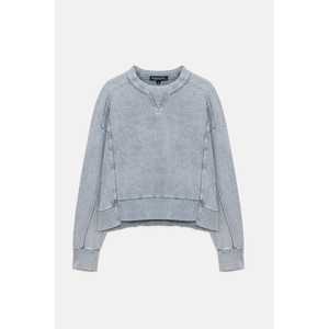 Sudadera Básica de Cuello Redondo 100% Algodón Peinado para Uso Diario - Product Image 5