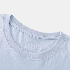 T-shirts unis pour hommes 100% coton de haute qualité, tailles et couleurs personnalisées, légers, prix de gros. - Product Image 2