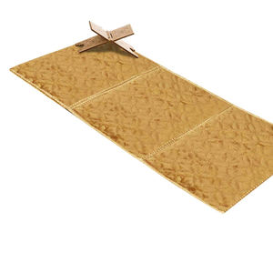 เสื่อสวดมนต์แบบพับได้สำหรับมุสลิมสำหรับอิสลามเสื่อรองหลังพนักพิงปรับได้ตามต้องการ - Product Image 2