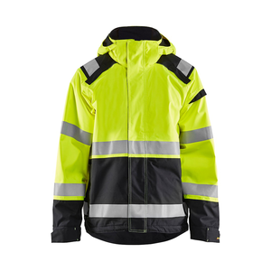 Chaqueta de Seguridad Impermeable de Poliéster de Primera Calidad, Talla Grande, Alta Visibilidad, Reflectante, de Tejido Suave para Trabajo y Seguridad - Product Image 1