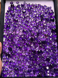 Alta calidad 100% amatista Natural piedra preciosa suelta cabujón de amatista púrpura pulido con alto suministro a granel artesanía de piedra - Product Image 3