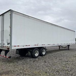 Remorque à suspension pneumatique avec rideaux latéraux en tissu PVC imperméable, en acier au carbone, pour chariot de nourriture de rue, 3 essieux, 2-3 tonnes, CIMC - Product Image 1