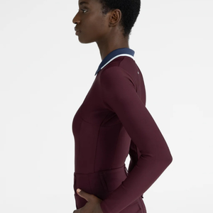 Camiseta de equitación para mujer, ligera, transpirable, que absorbe la humedad, tejido elástico deportivo, para montar a caballo, uso diario - Product Image 3