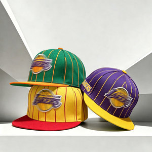 <span class=keywords><strong>Casquette</strong></span> Snapback 5 Panneaux à Visière Plate avec Broderie 3D de Personnage de Dessin Animé Tendance pour l'Extérieur, Accessoire pour Fan - Product Image 3