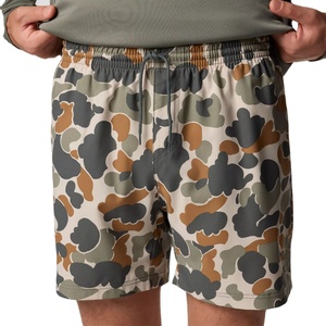 Shorts de bain d'été pour hommes de haute qualité, séchage rapide, en toile tricotée, écologiques, pour la pêche, taille mi-haute, décontractés et respirants - Product Image 1